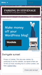 Mobile Screenshot of parkinginstevenage.wordpress.com