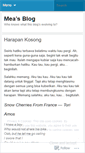 Mobile Screenshot of measblog.wordpress.com