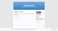 Desktop Screenshot of dolphinscast.wordpress.com