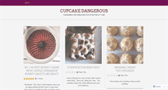 Desktop Screenshot of cupcakedangerous.wordpress.com