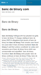 Mobile Screenshot of memphis.bancdebinarycom.wordpress.com