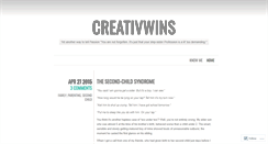 Desktop Screenshot of creativwins.wordpress.com