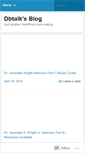Mobile Screenshot of dbtalk.wordpress.com