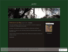 Tablet Screenshot of garylart.wordpress.com
