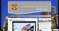 Desktop Screenshot of clevelandpolice.wordpress.com