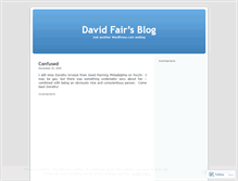 Tablet Screenshot of drfair.wordpress.com