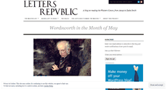 Desktop Screenshot of lettersrepublic.wordpress.com