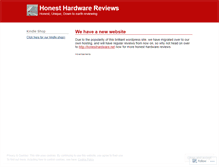 Tablet Screenshot of honesthardwarereviews.wordpress.com