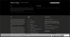 Desktop Screenshot of fleetinbeing.wordpress.com