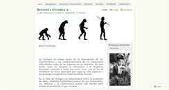 Desktop Screenshot of biologia112usc.wordpress.com