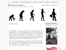 Tablet Screenshot of biologia112usc.wordpress.com