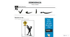 Desktop Screenshot of demogracia.wordpress.com