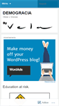 Mobile Screenshot of demogracia.wordpress.com