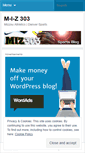 Mobile Screenshot of miz303.wordpress.com