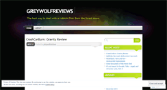 Desktop Screenshot of greywolfreviews.wordpress.com