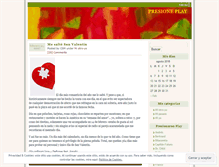 Tablet Screenshot of presioneplay.wordpress.com