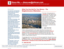 Tablet Screenshot of dianawu88.wordpress.com