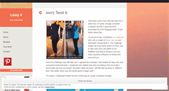 Desktop Screenshot of linnyv.wordpress.com
