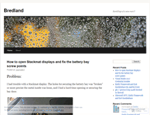 Tablet Screenshot of bredland.wordpress.com