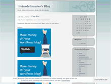 Tablet Screenshot of ideiasdelirantes.wordpress.com