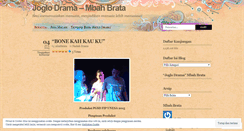 Desktop Screenshot of mbahbrata.wordpress.com