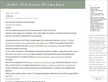 Tablet Screenshot of johnatkinsongrimshaw.wordpress.com