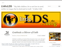 Tablet Screenshot of littlelds.wordpress.com