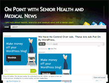Tablet Screenshot of modernseniorproducts.wordpress.com