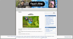 Desktop Screenshot of fauzi15dpk.wordpress.com