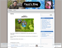 Tablet Screenshot of fauzi15dpk.wordpress.com