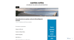 Desktop Screenshot of cuentocorto.wordpress.com