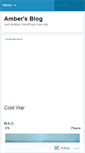 Mobile Screenshot of ambernp.wordpress.com