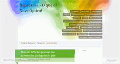Desktop Screenshot of depressaoetratamento.wordpress.com