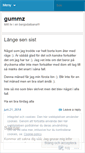 Mobile Screenshot of gummz.wordpress.com