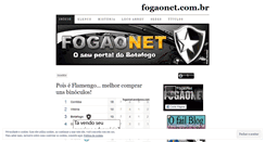 Desktop Screenshot of fogaonet.wordpress.com