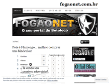 Tablet Screenshot of fogaonet.wordpress.com