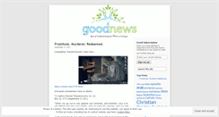 Desktop Screenshot of goodnewsto.wordpress.com