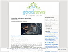 Tablet Screenshot of goodnewsto.wordpress.com