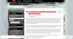 Desktop Screenshot of melbournebeauty.wordpress.com