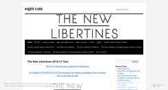 Desktop Screenshot of eightcuts.wordpress.com