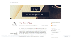 Desktop Screenshot of gayandevangelical.wordpress.com
