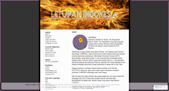 Desktop Screenshot of letupan.wordpress.com