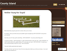 Tablet Screenshot of countyisland.wordpress.com