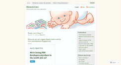 Desktop Screenshot of bebezinho.wordpress.com