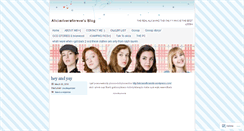 Desktop Screenshot of aliciariveraforeve.wordpress.com