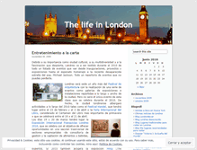 Tablet Screenshot of enelcorazondelondres.wordpress.com
