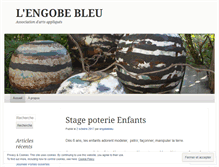 Tablet Screenshot of engobebleu.wordpress.com