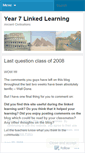 Mobile Screenshot of linkedlearning.wordpress.com