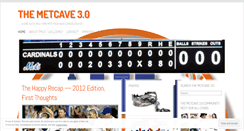 Desktop Screenshot of metcave.wordpress.com