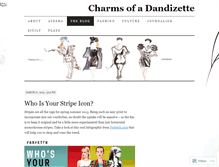 Tablet Screenshot of dandizettecharm.wordpress.com